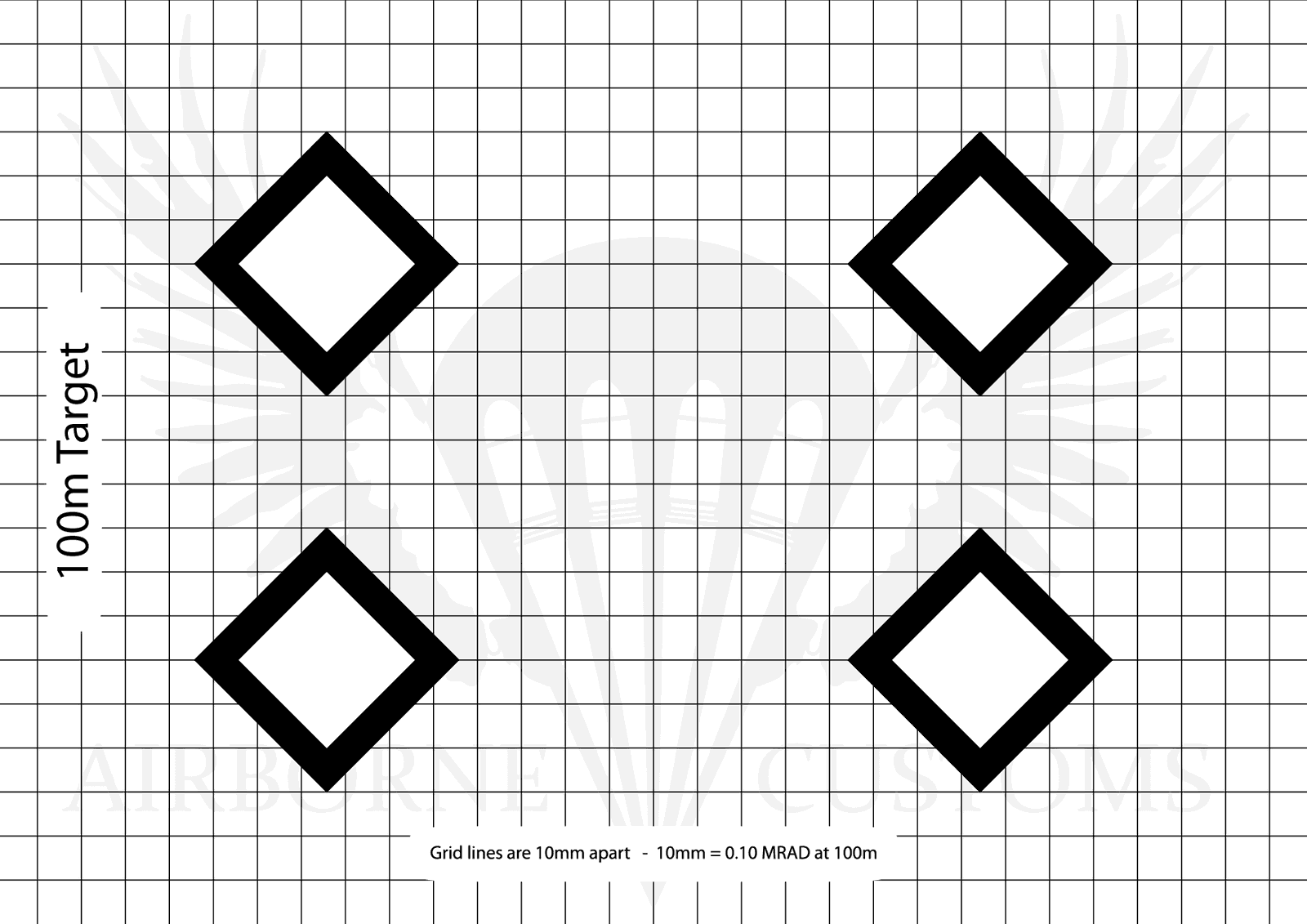 4 Target – MRAD-Airborne Customs