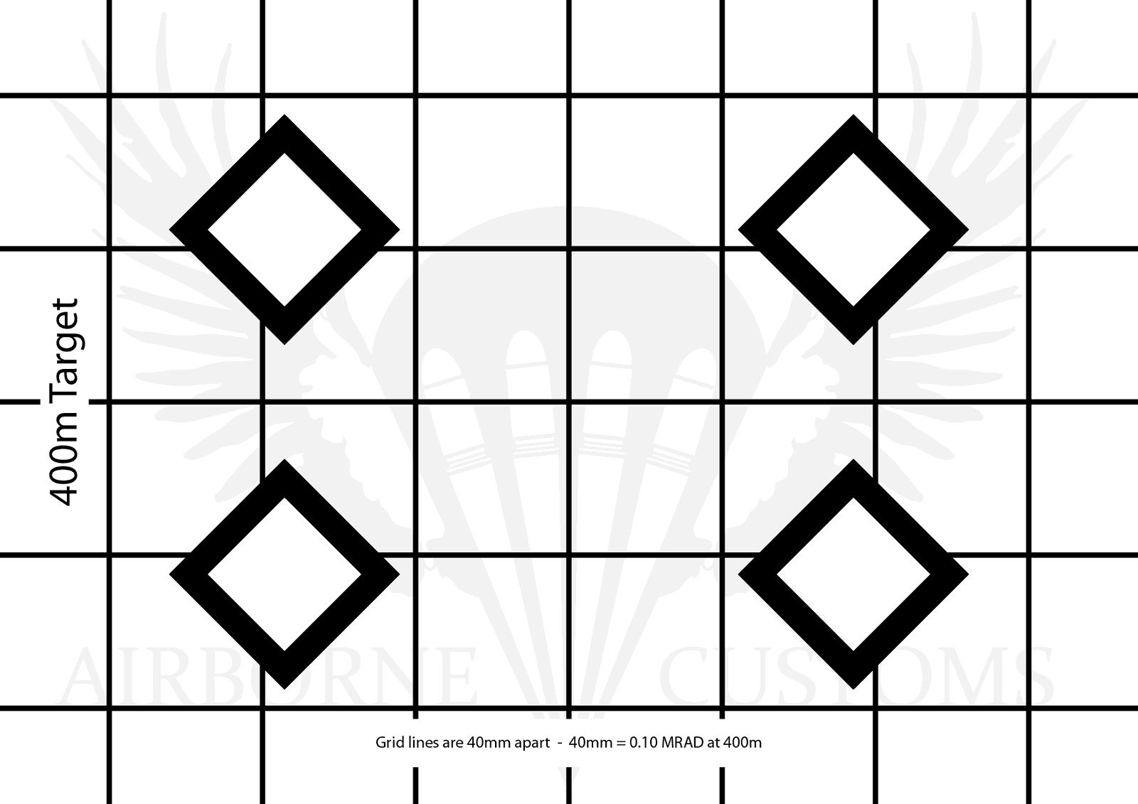 4 Target – MRAD-Airborne Customs