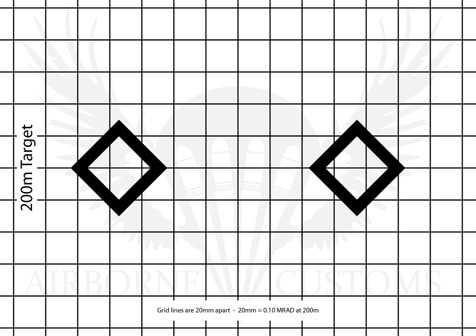 2 Target – MRAD-Airborne Customs