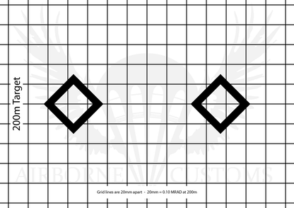 2 Target – MRAD-Airborne Customs