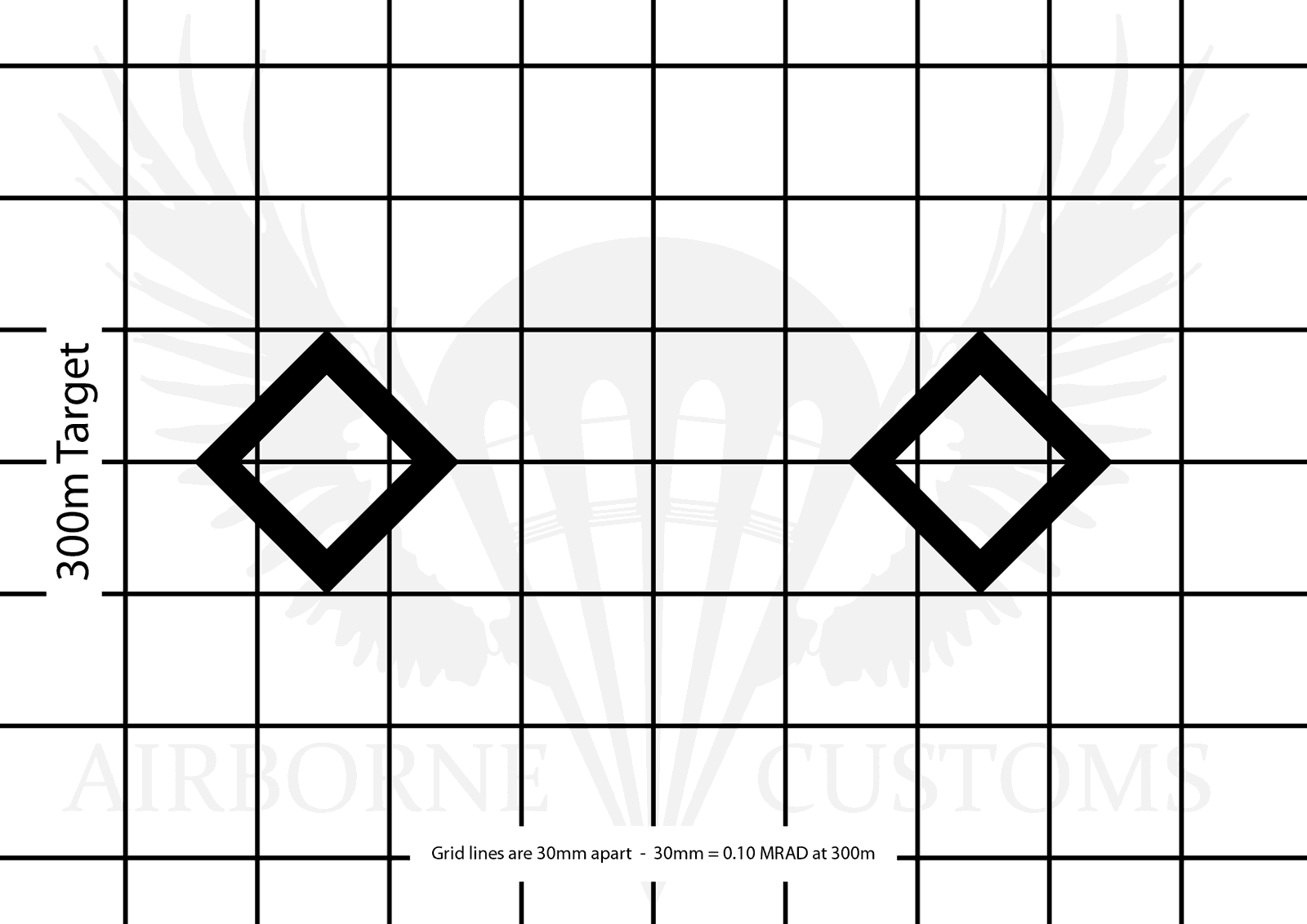 2 Target – MRAD-Airborne Customs