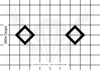 2 Target – MRAD-Airborne Customs