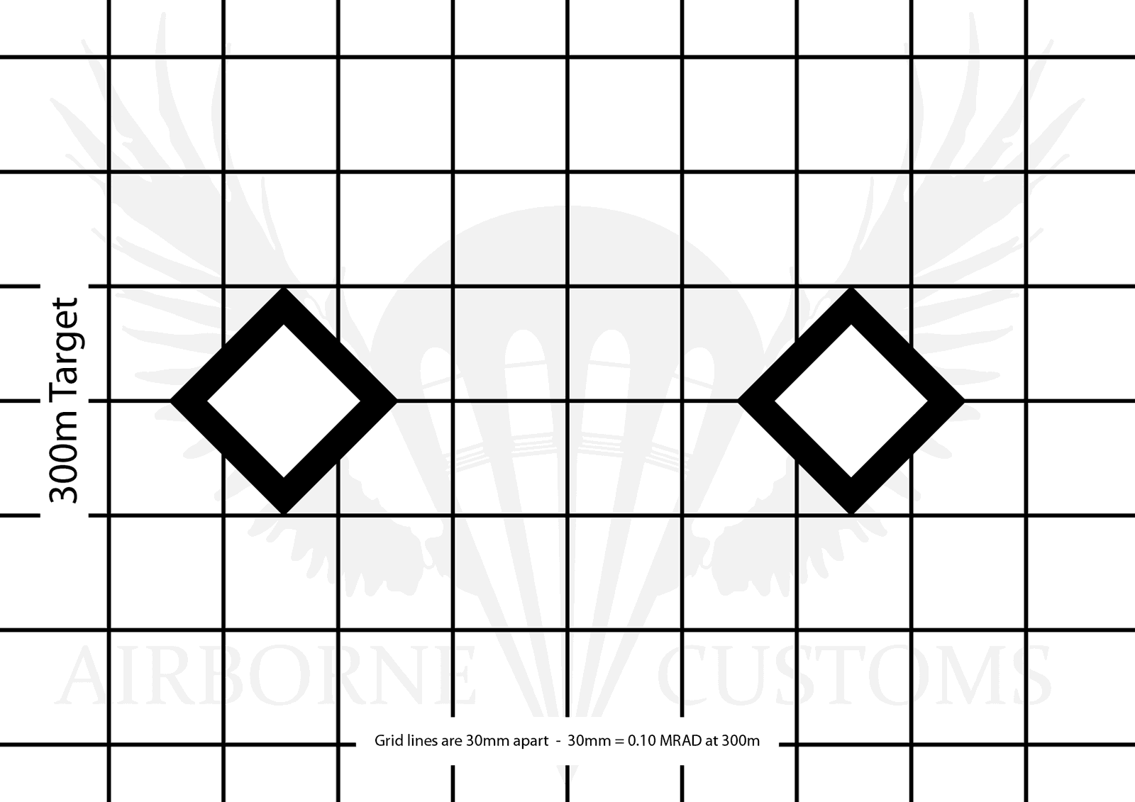 2 Target – MRAD-Airborne Customs