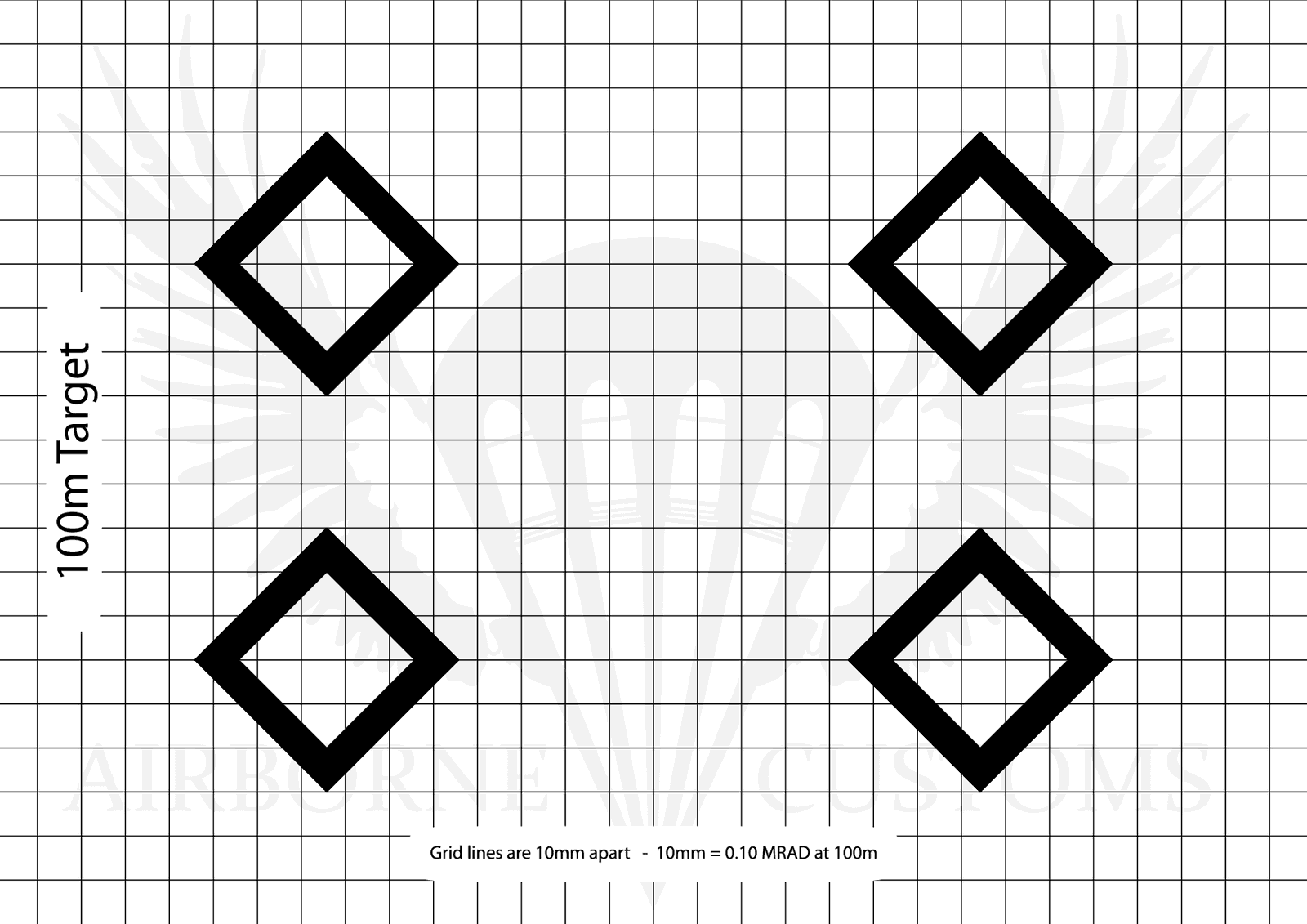 4 Target โ MRAD โ Airborne Customs