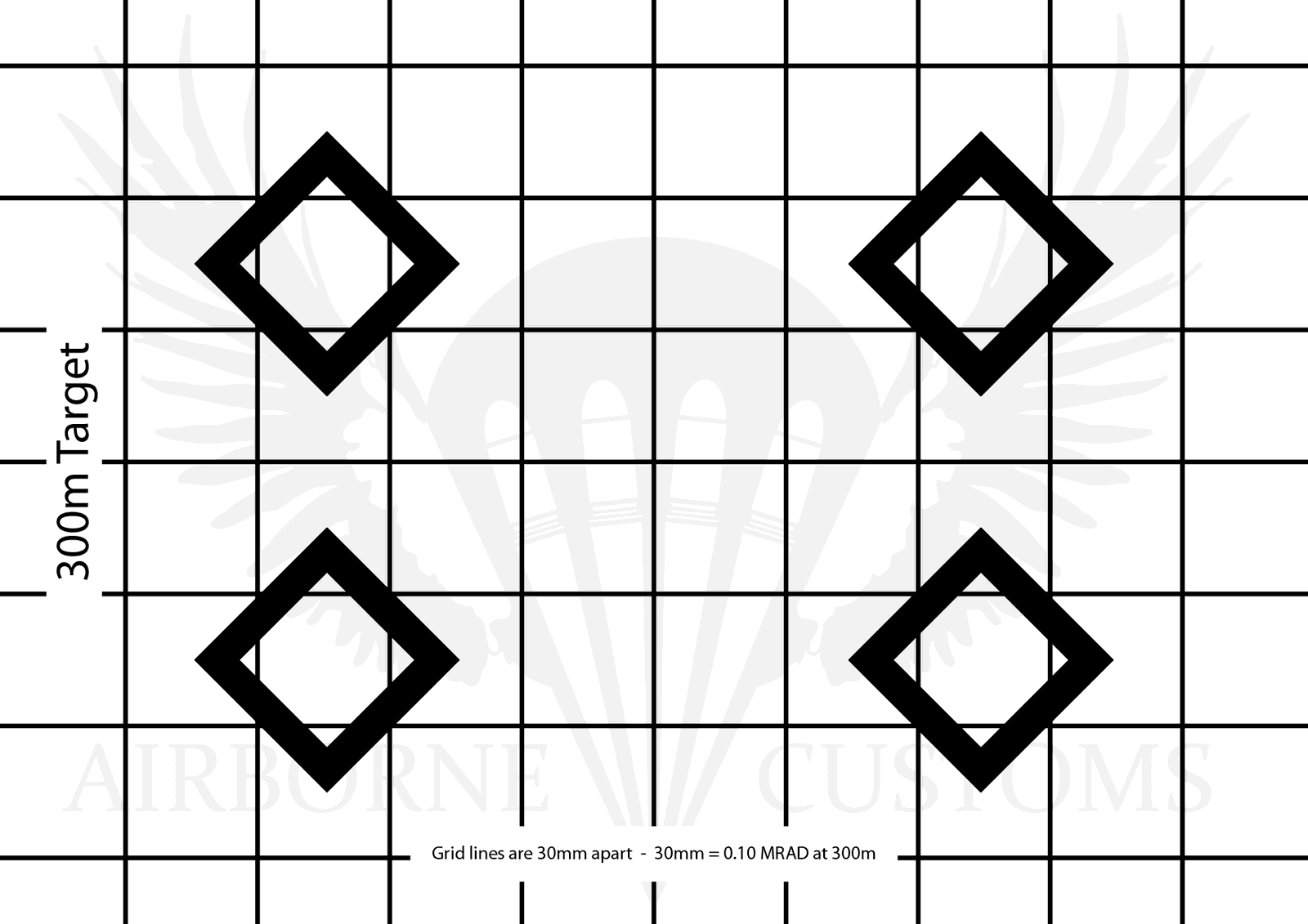4 Target – MRAD-Airborne Customs