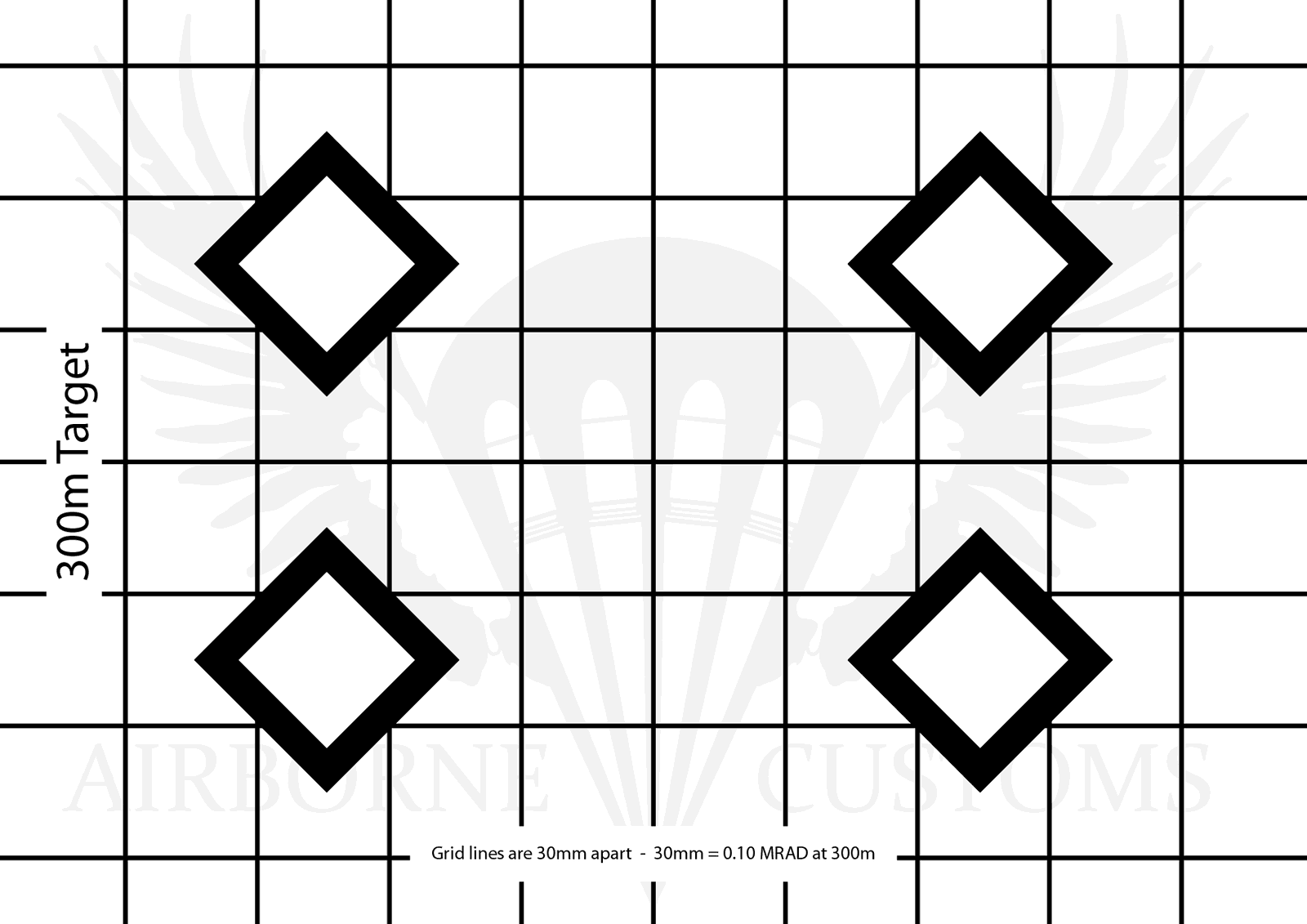 4 Target – MRAD-Airborne Customs