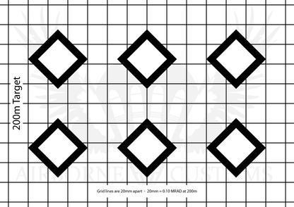 6 Target – MRAD-Airborne Customs