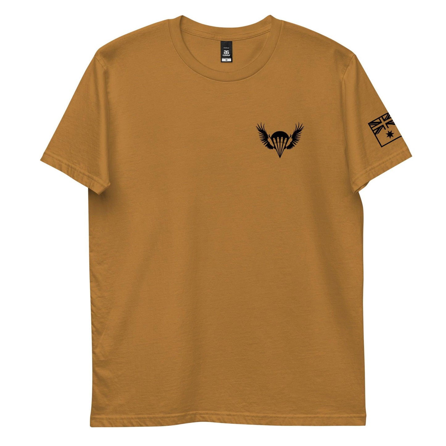 Airborne Customs T-Shirt, Black Print-Airborne Customs