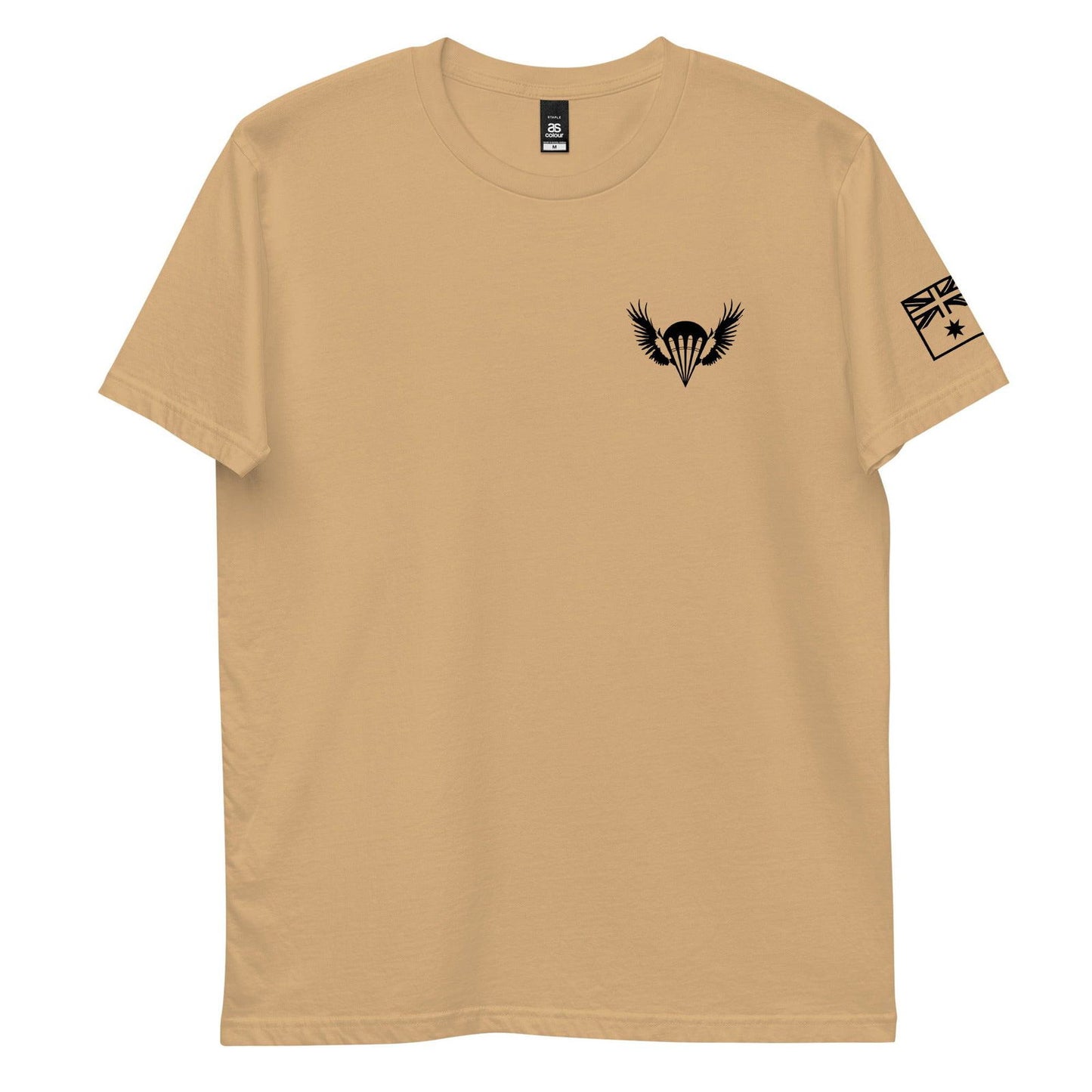 Airborne Customs T-Shirt, Black Print-Airborne Customs