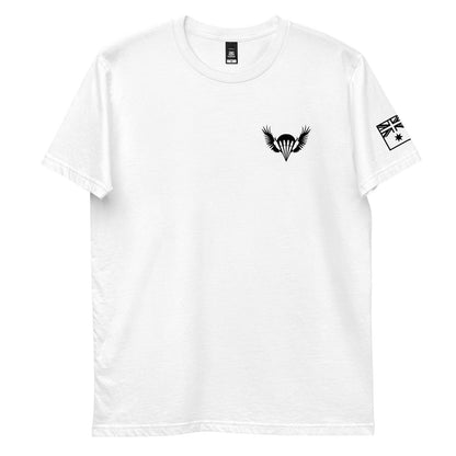 Airborne Customs T-Shirt, Black Print-Airborne Customs