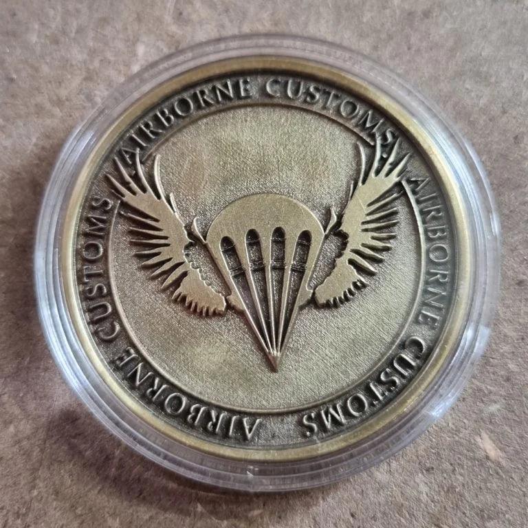 Challenge Coins-Airborne Customs