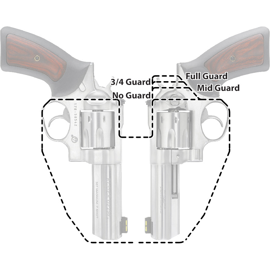 Ruger GP100 Revolver Holster (4 inch)