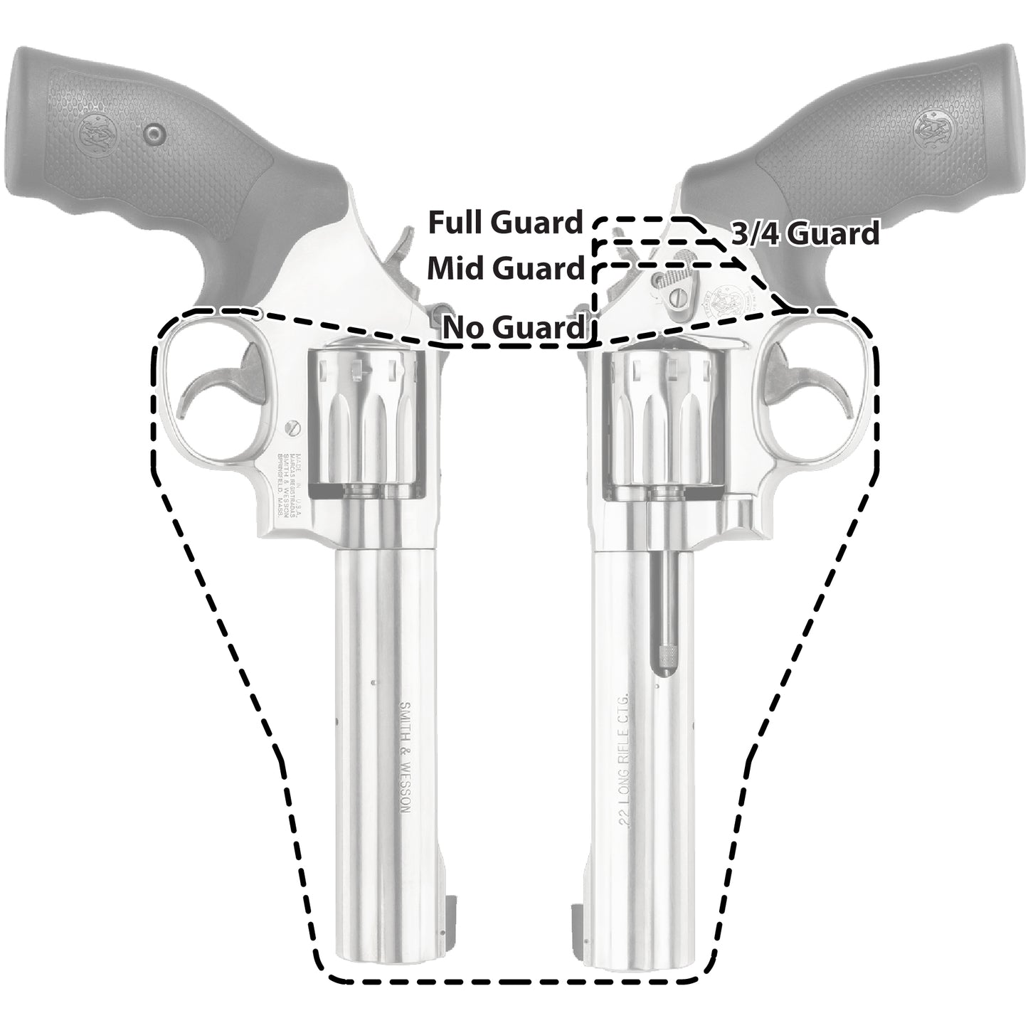 S&W 617 Revolver Holster (6 inch)